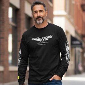 Phase Design Team Los Angeles Spirit Of Revival Long Sleeve T-Shirt Mens Size S